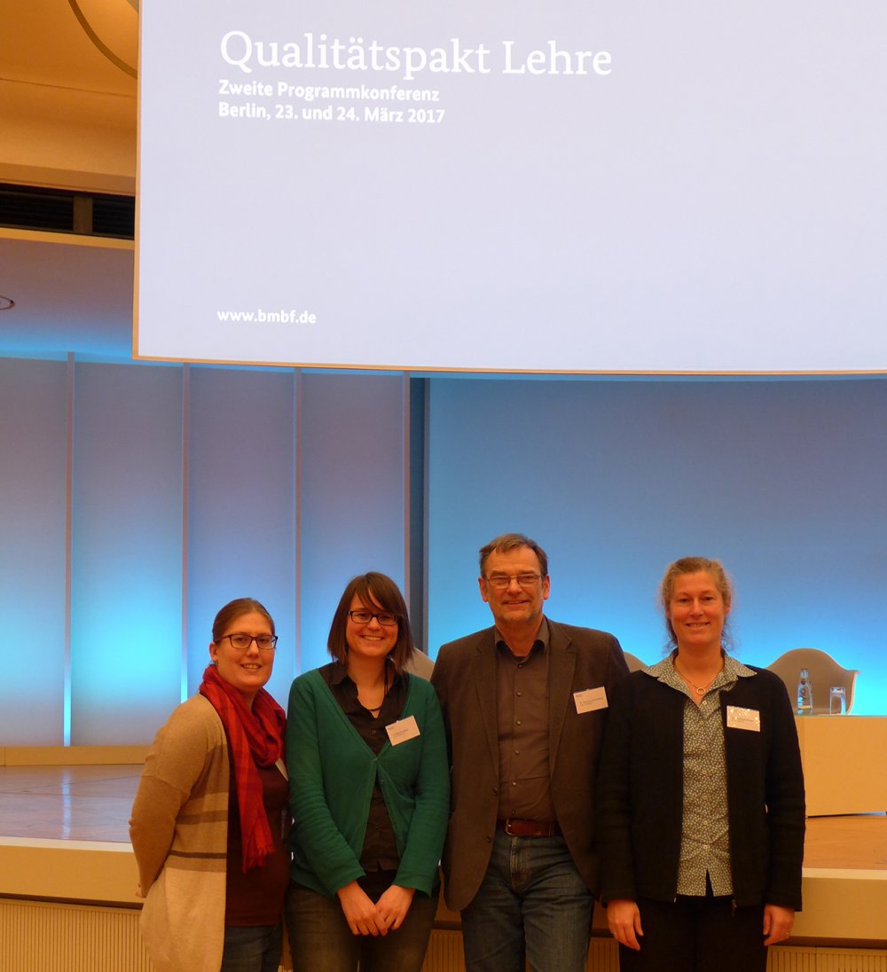 Die QPL-Delegation aus Schleswig-Holstein bei der 2. Bundeskonferenz zum Qualitätspakt Lehre